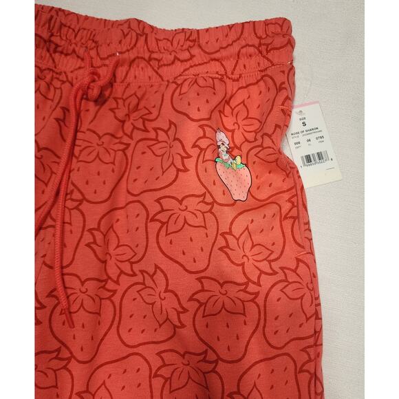 Strawberry shortcake red pajamas women's Small W26''x L39'' - Picture 2 of 7